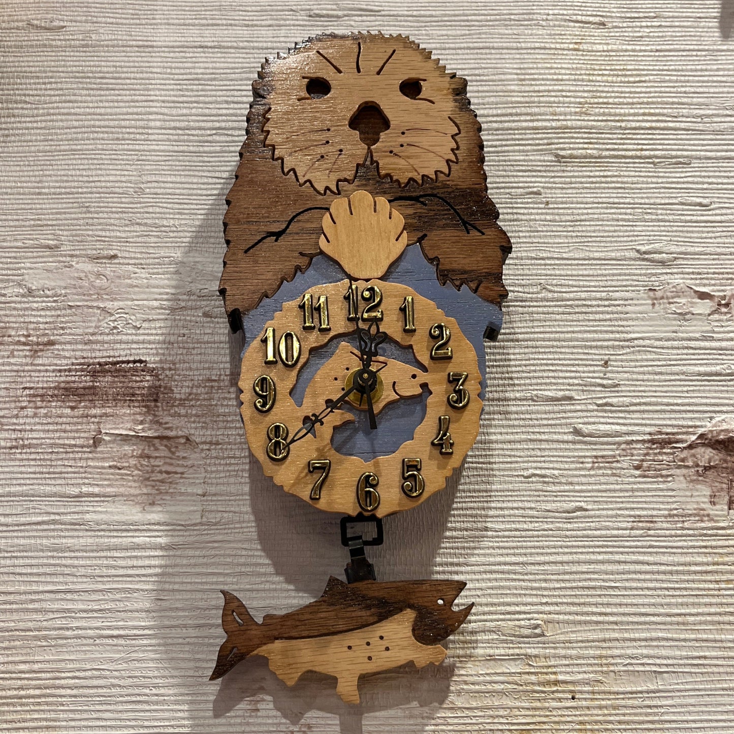 Otter Pendulum Clock