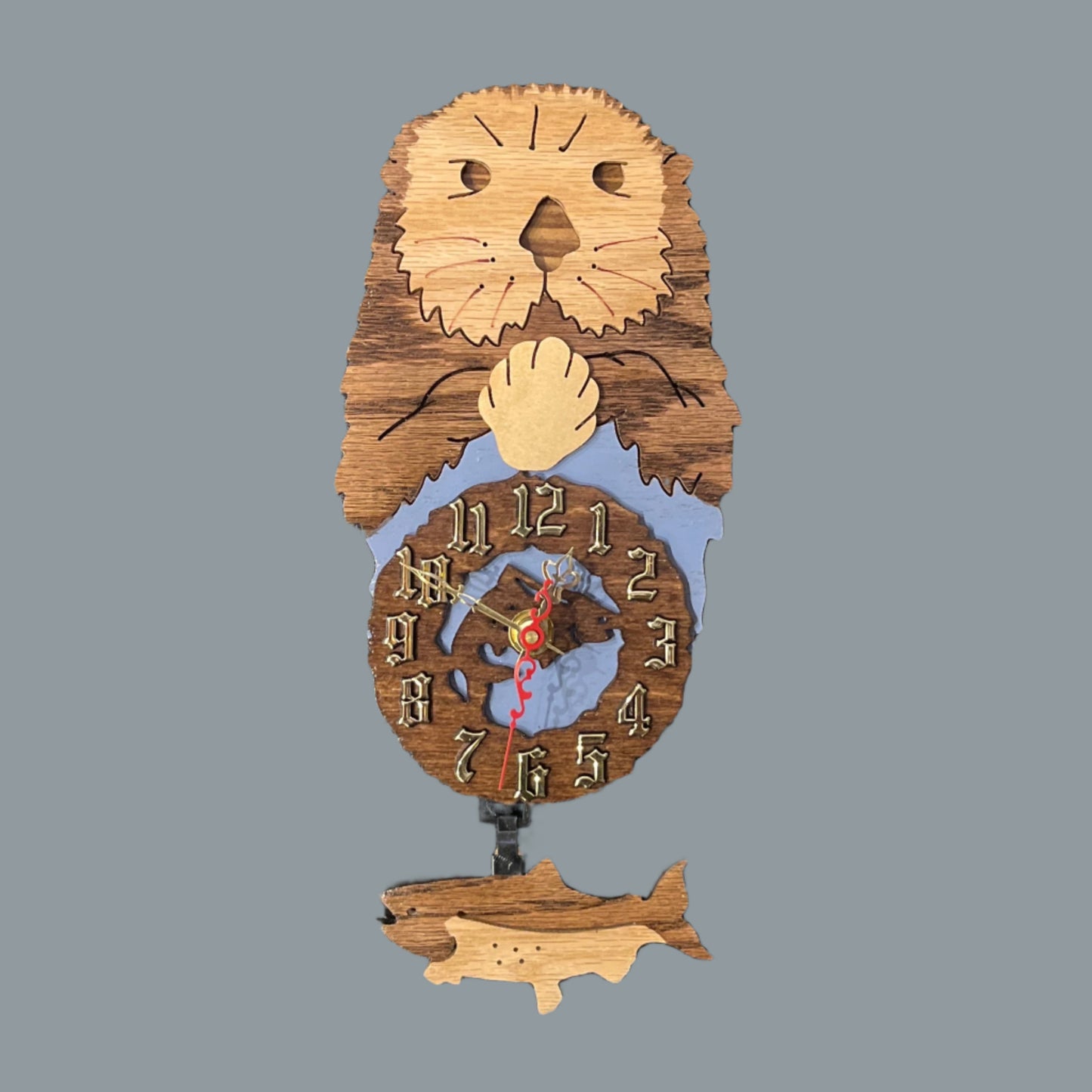 otter pendulum clock