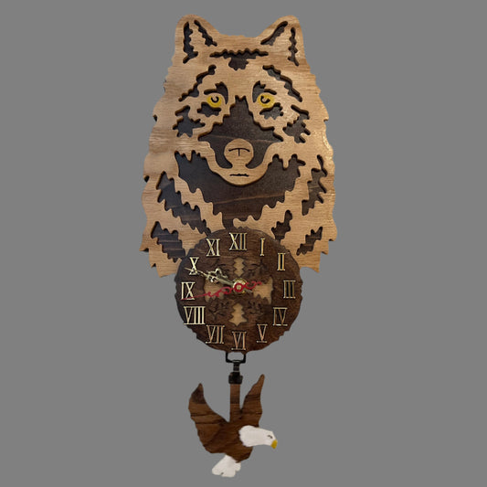 Wolf Pendulum Clock