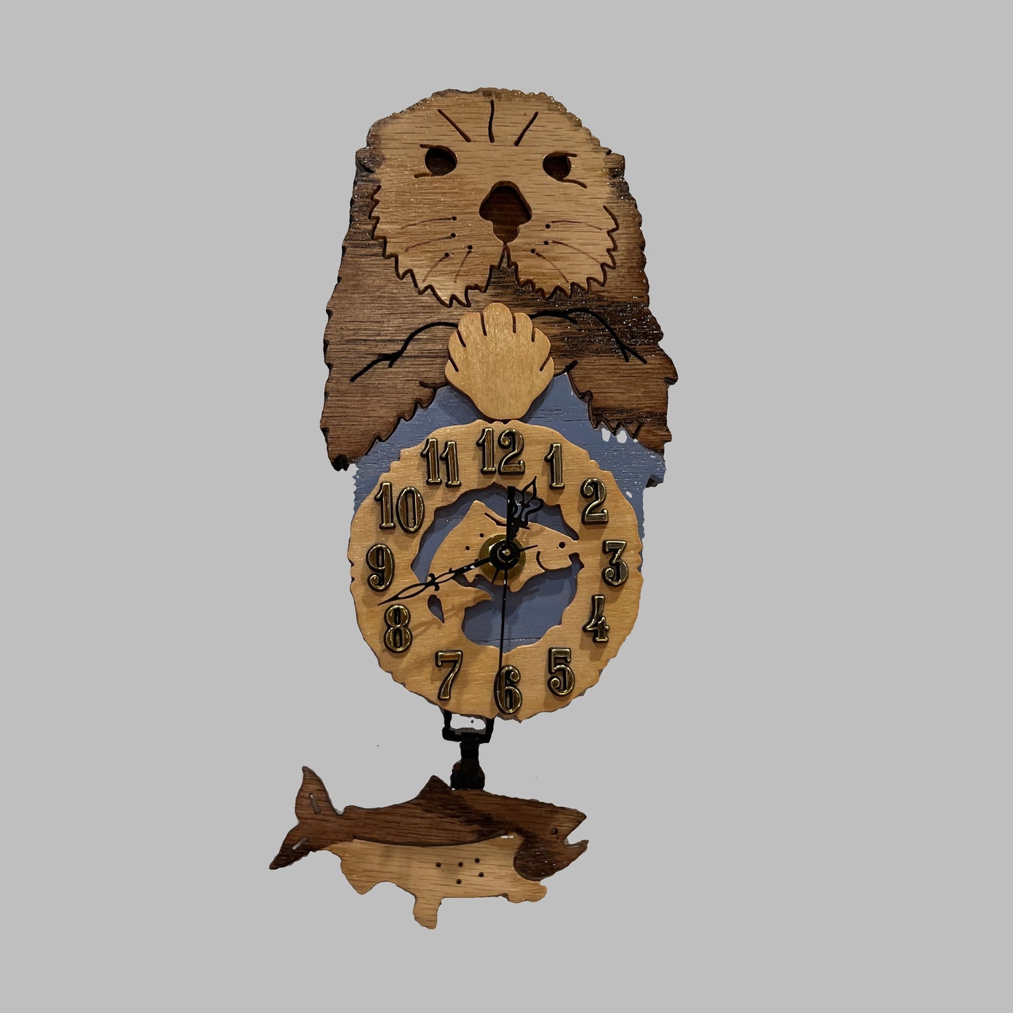 Otter Pendulum Clock