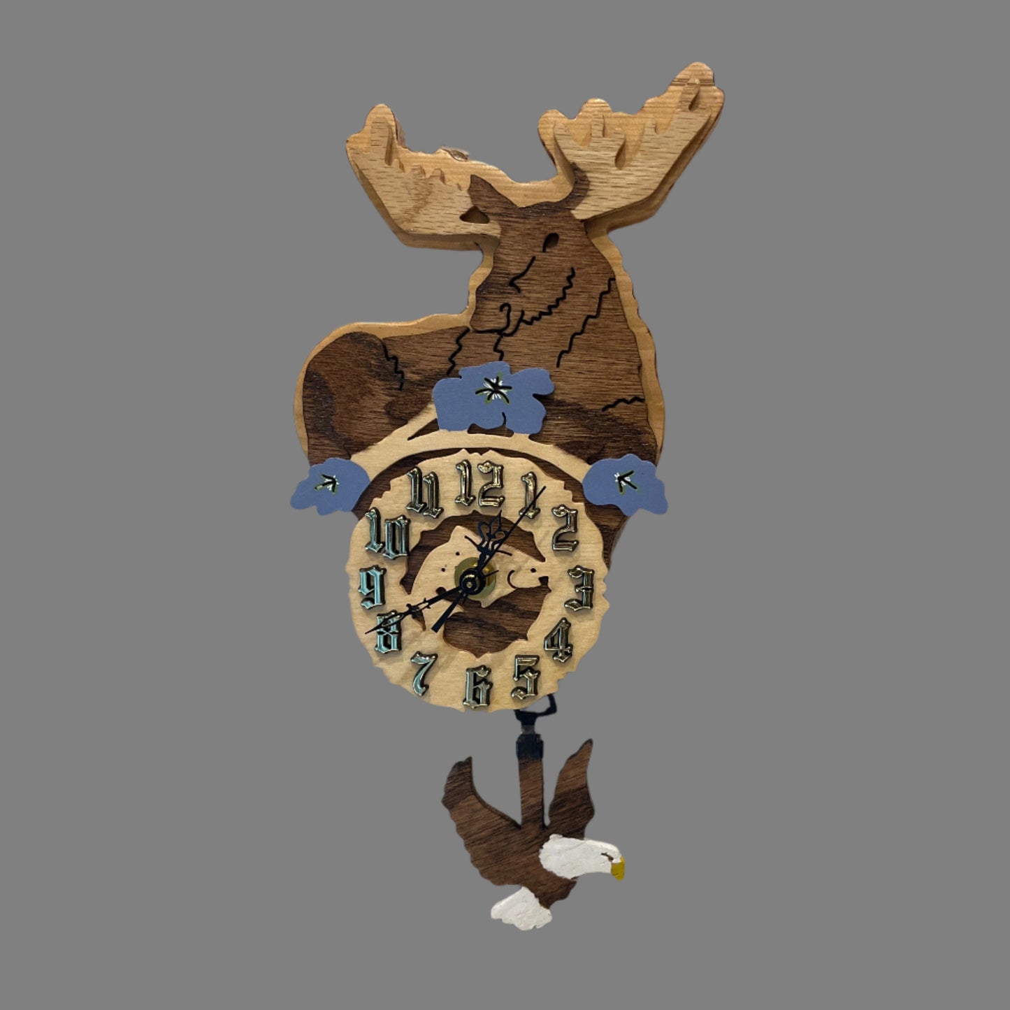 Moose Pendulum Clock