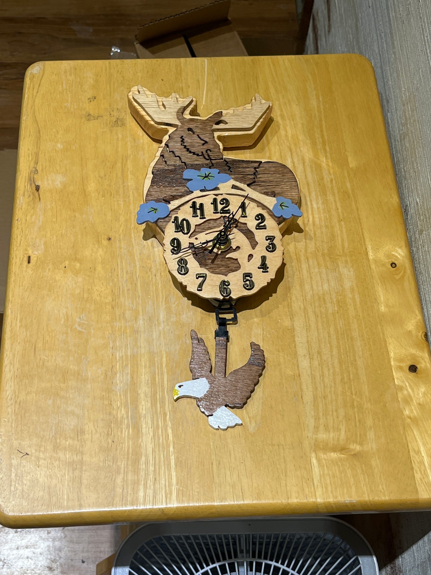 Moose Pendulum Clock