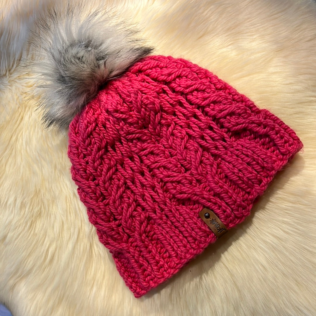 Heartly Toque (Pink)