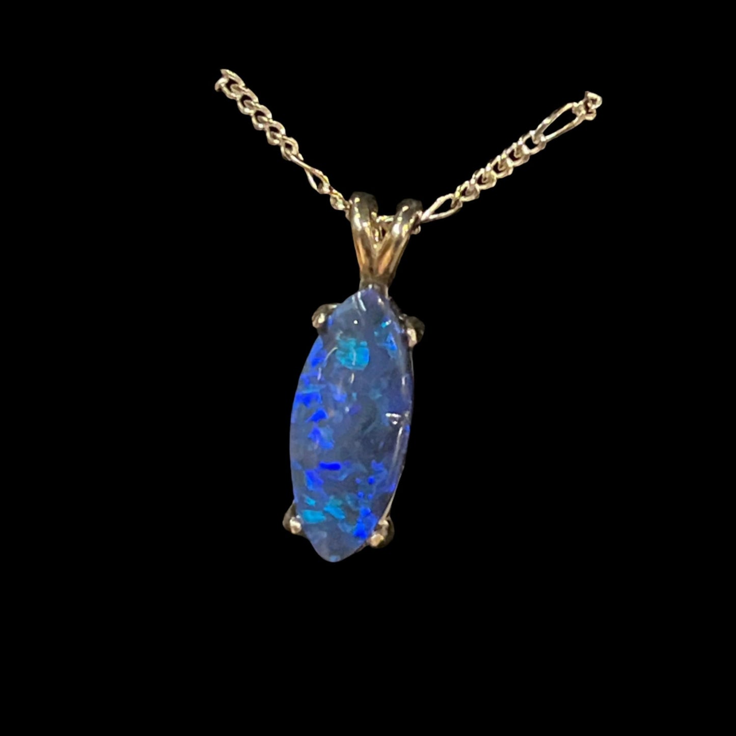Australian Lightning Ridge Blue Opal