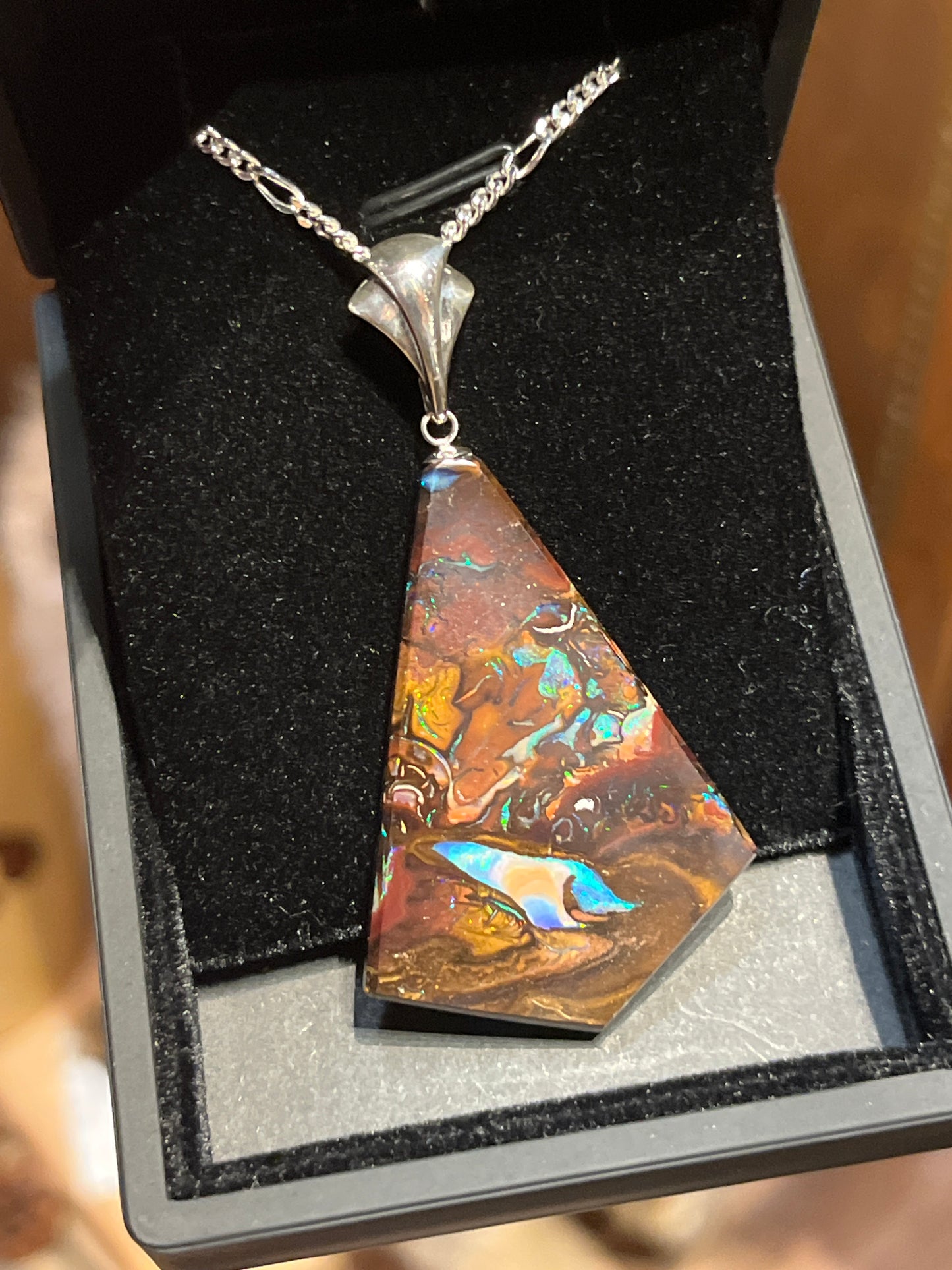 Australian Korite Opal Pendant