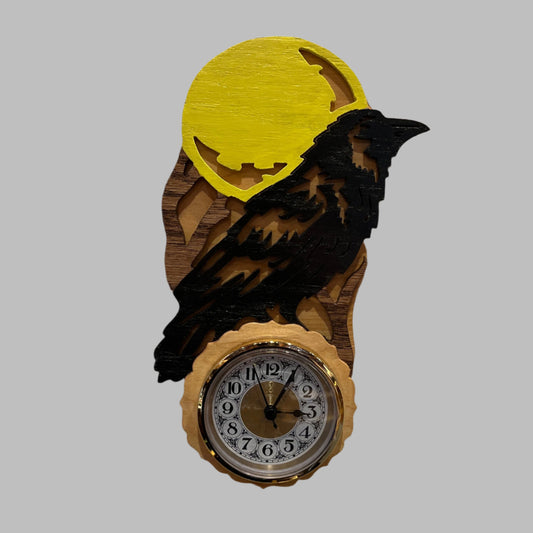 Raven Clock