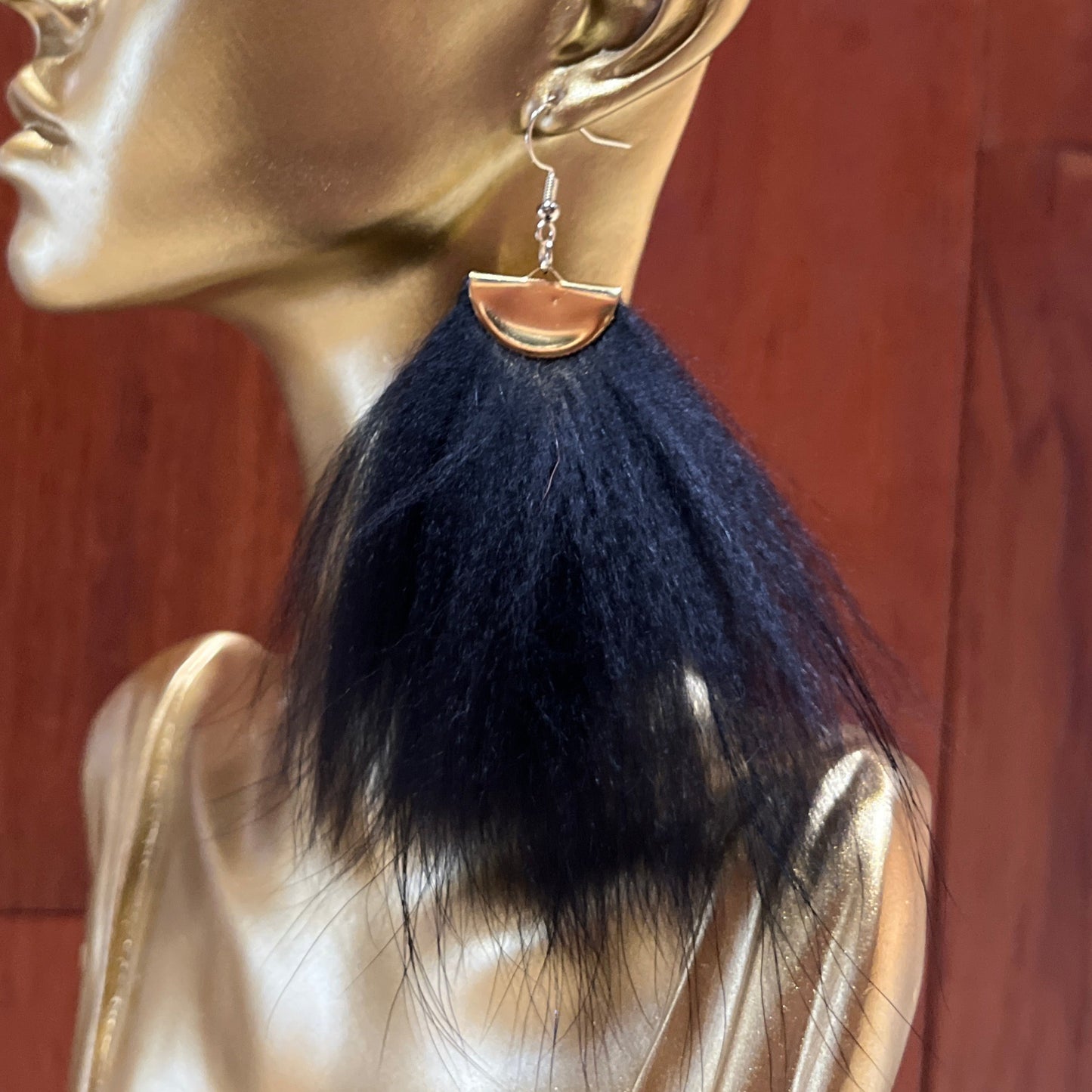 Fur Earrings
