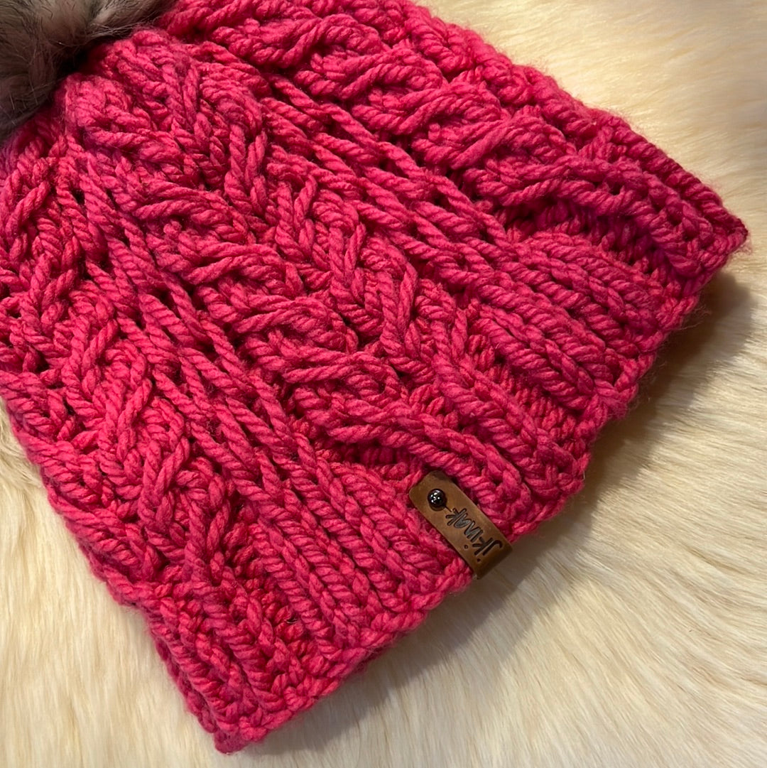 Heartly Toque (Pink)