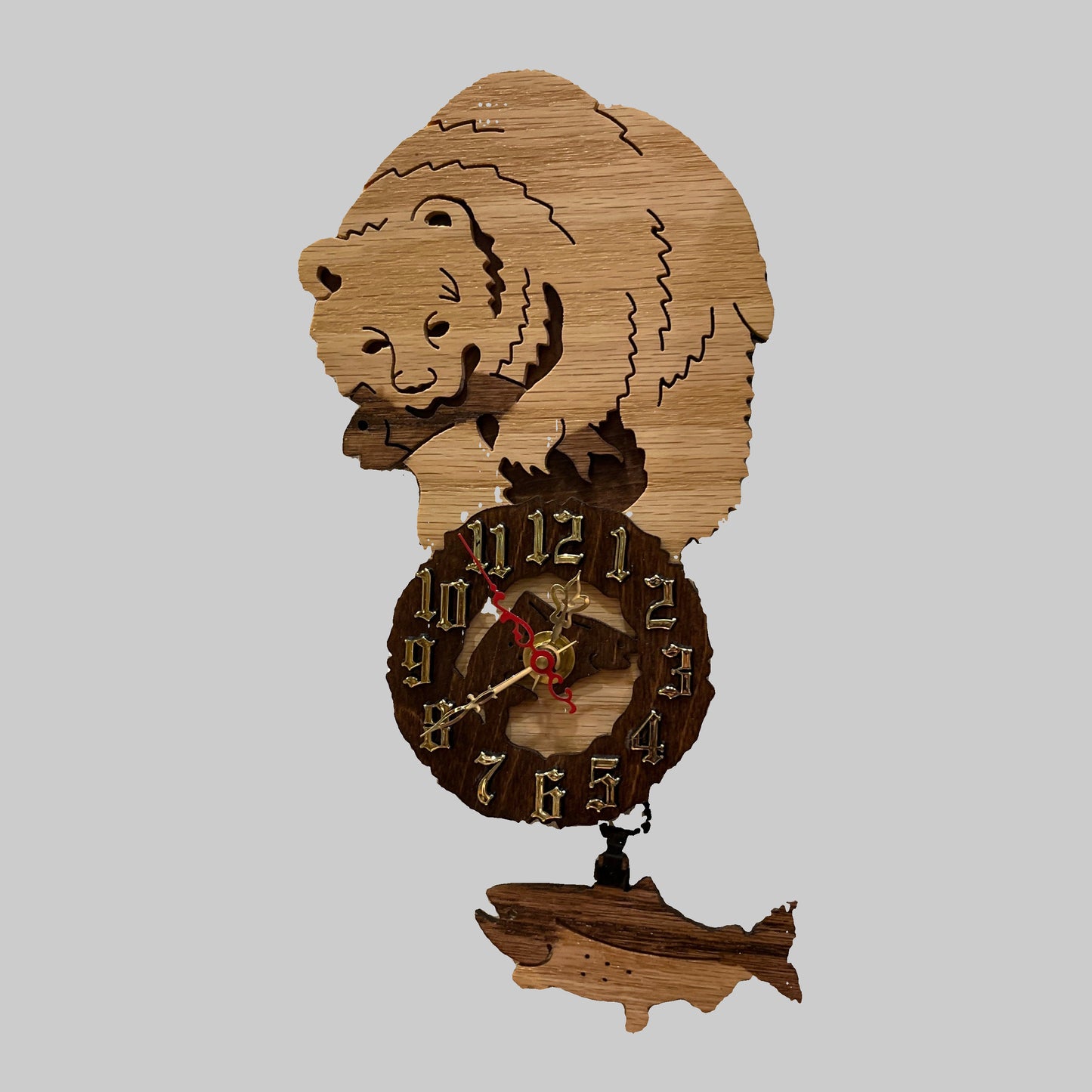 Bear Pendulum Clock