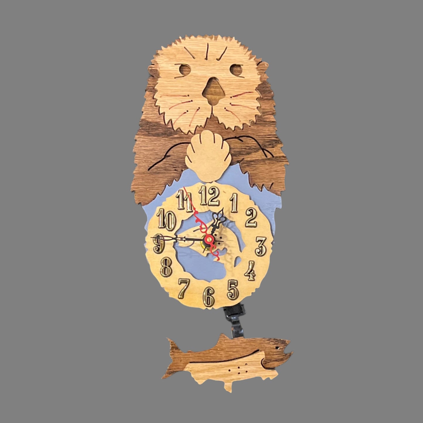 otter pendulum clock