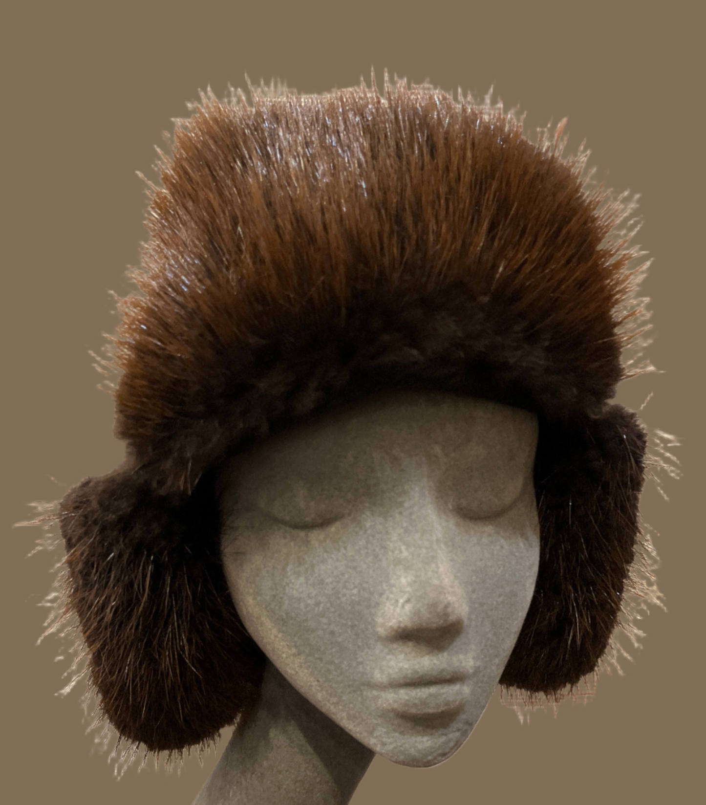 Beaver Trapper Hat (Black)