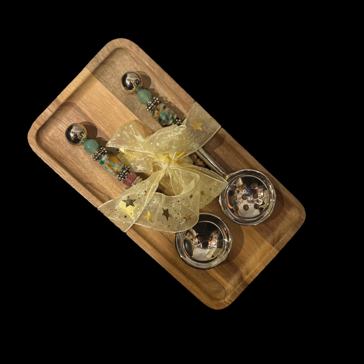 Salsa spoon serving set