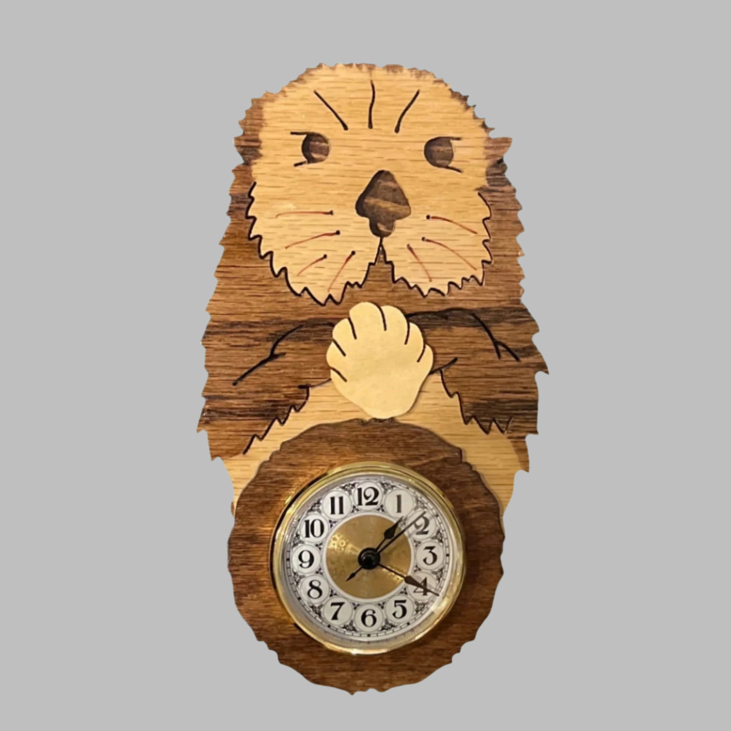 Otter Clock, Made in Alaska