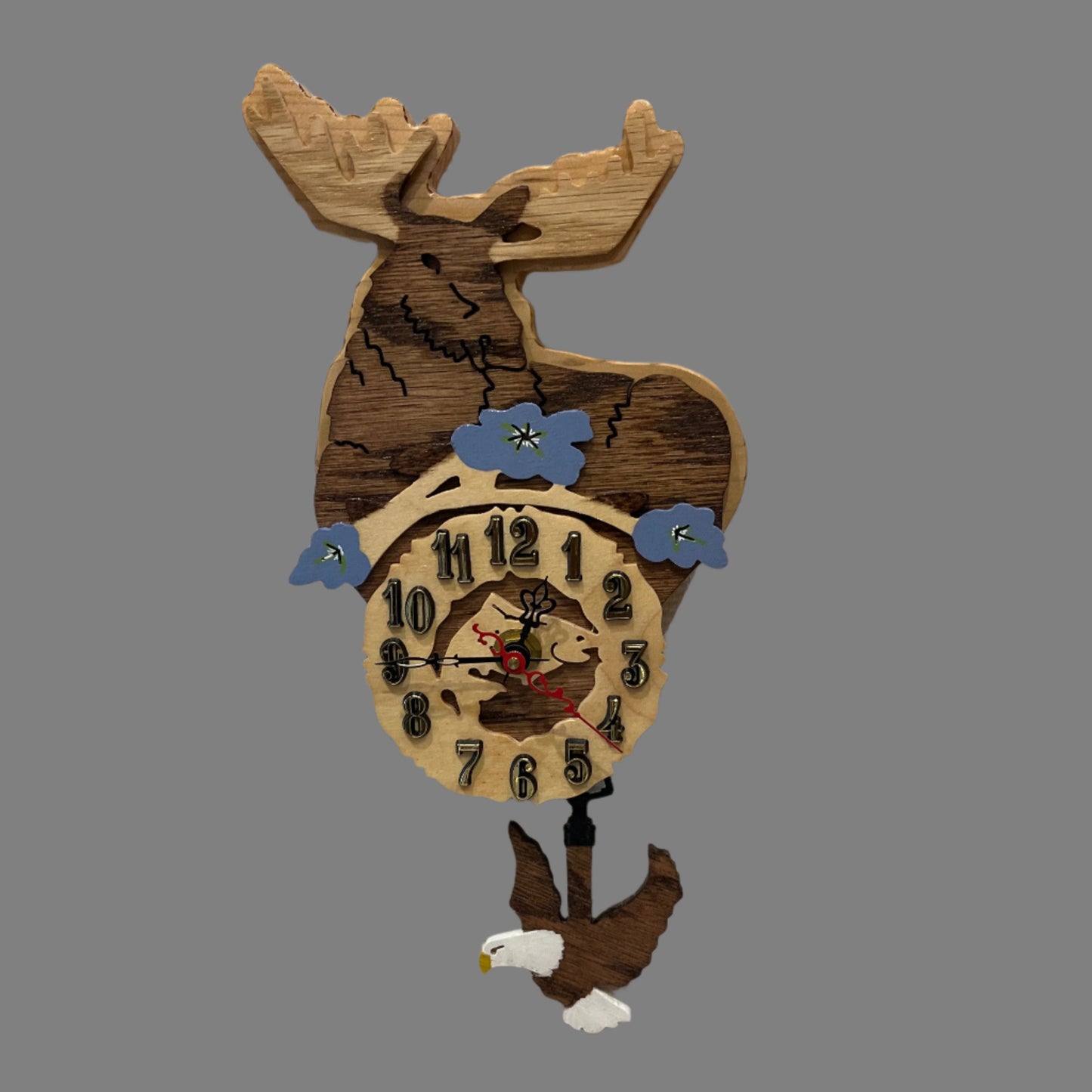 Moose Pendulum Clock