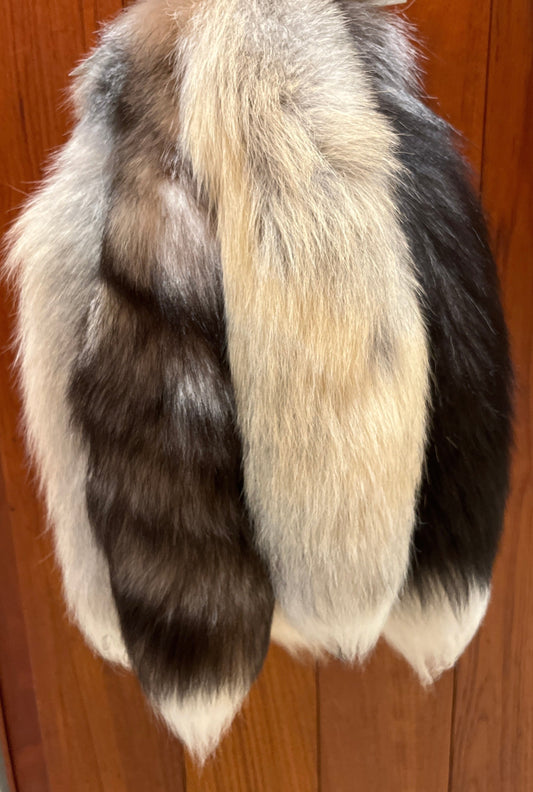 Fox Tail Keychain, XL fox tail keychain by gold standard furs