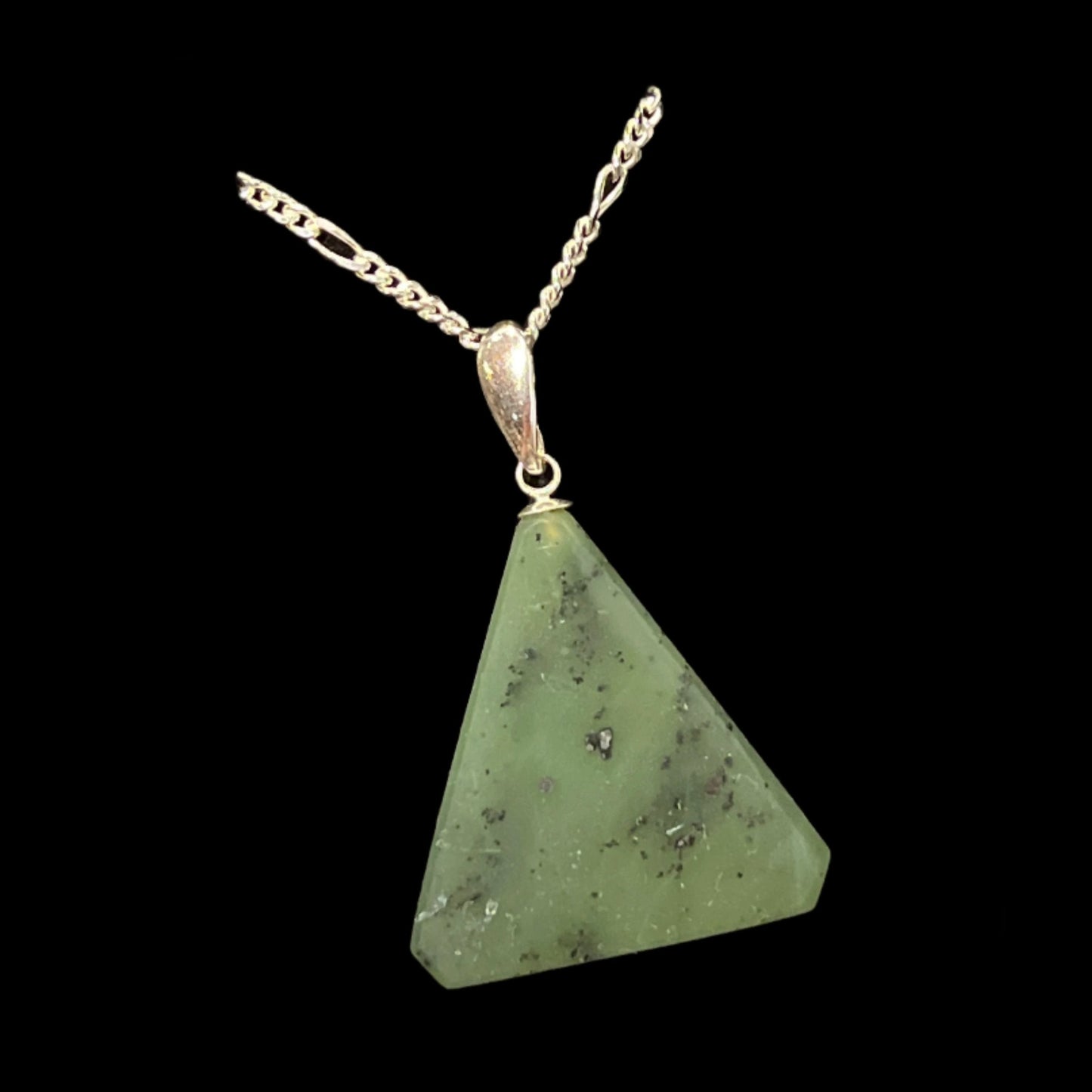 Alaskan Nephrite Jade Pendant, certified Made in Alaska