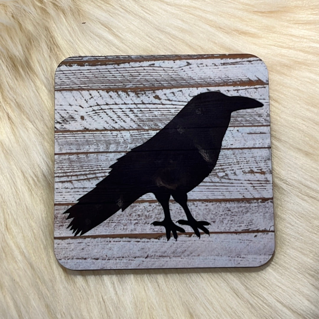 Raven Coaster