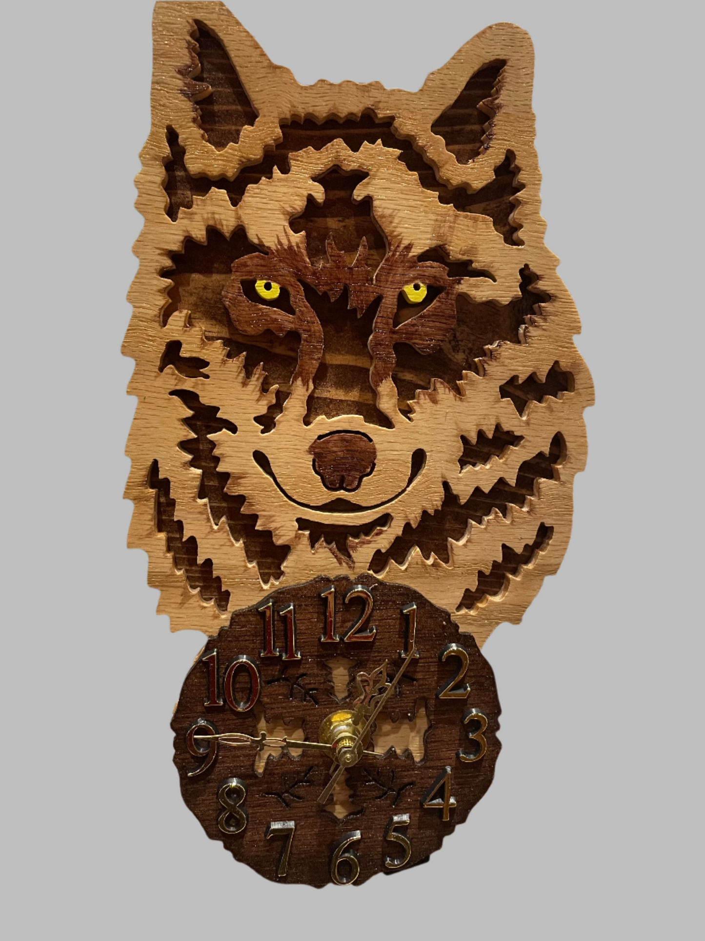 wolf clock