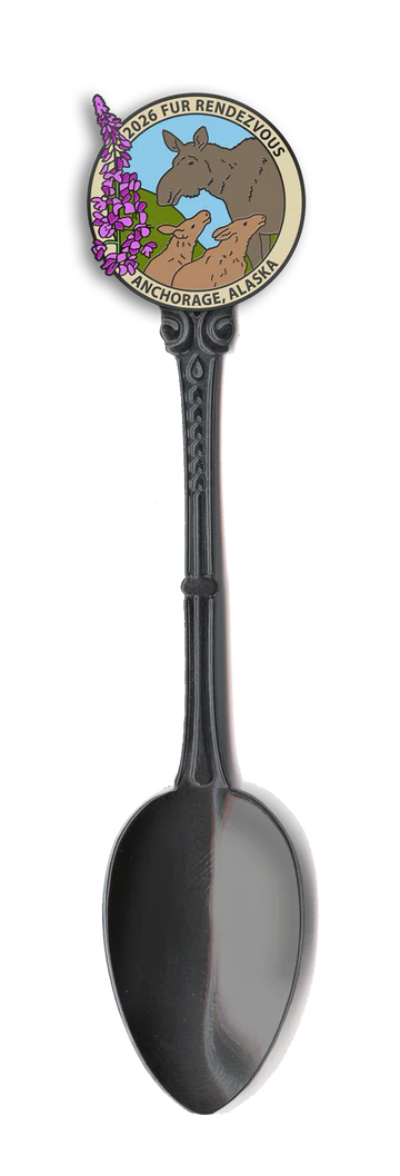 Rondy 2026 Spoon. 2026 Fur Rondy 91st anniversary spoon