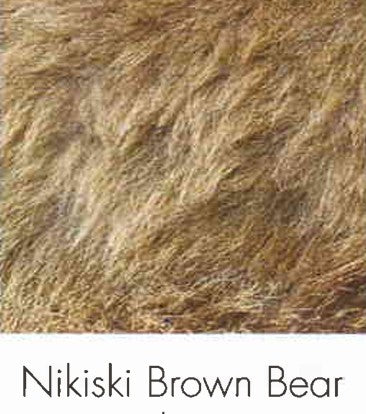 Nikiski Brown Bear Cashmere Scarf (39x79)