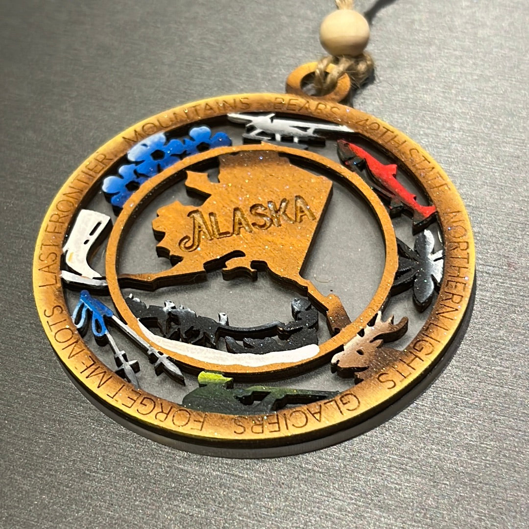 Alaska Ornament