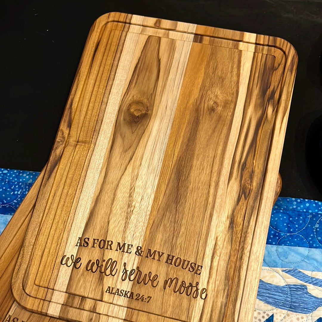 Moose Cutting Board