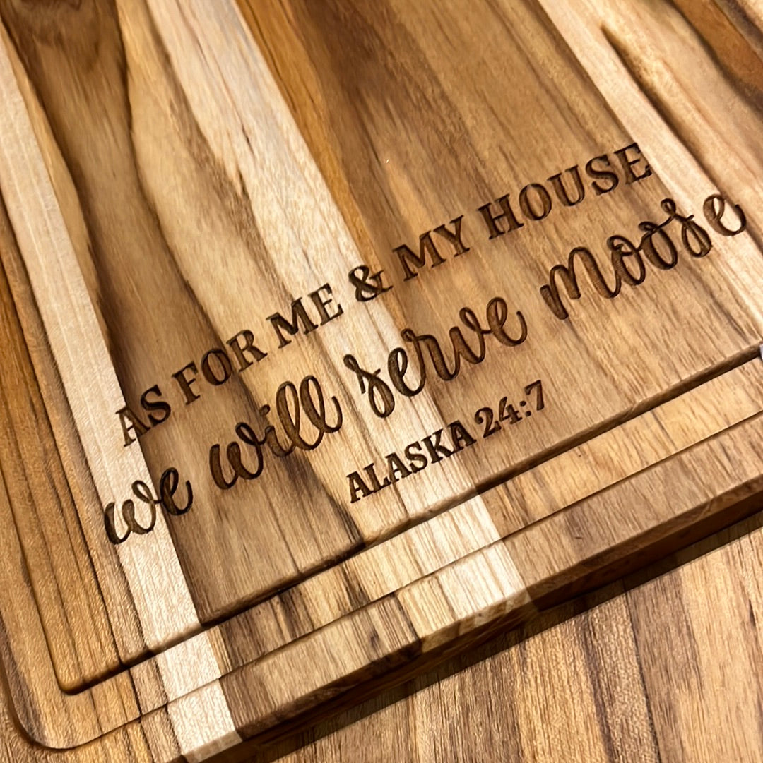 Moose Cutting Board