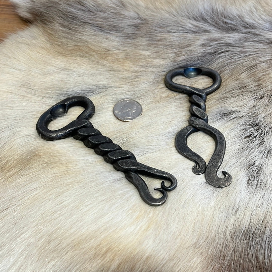 Curvy Hand-Forged Bottle Openers