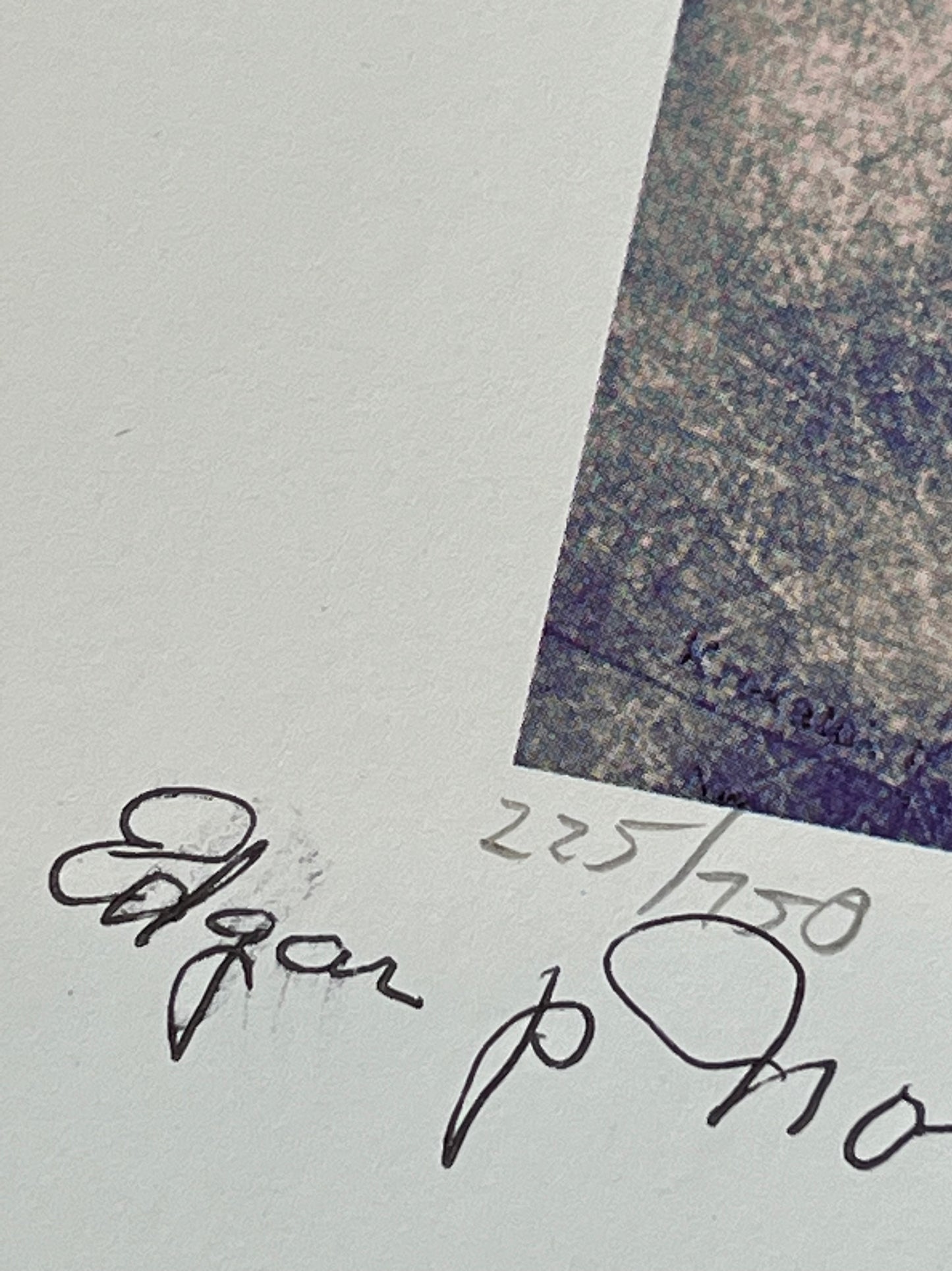 "Serum Run" Edgar Nollinger Sr. & Joe Reddington Sr Autographed Print