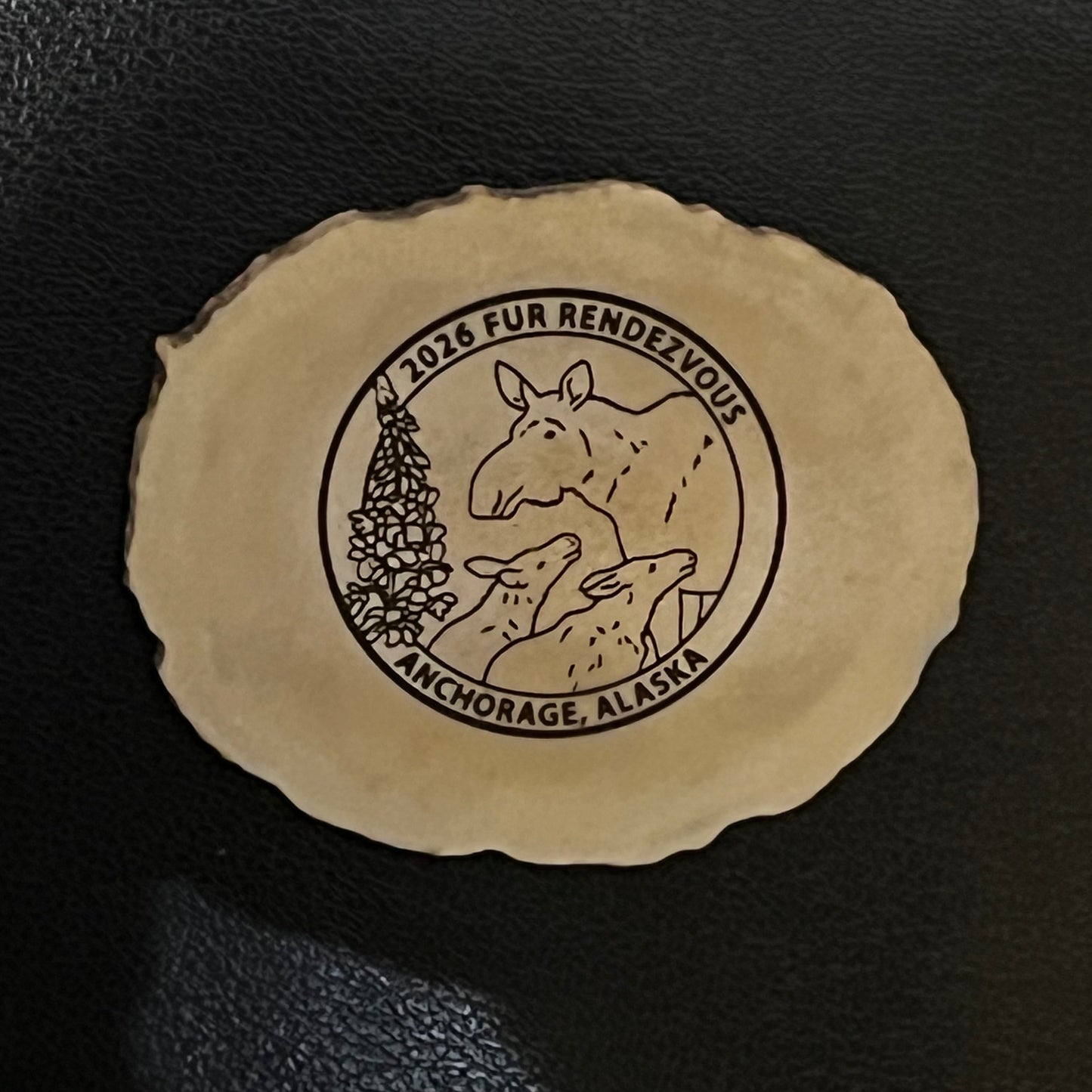 Rondy 2026 Moose Antler Pin