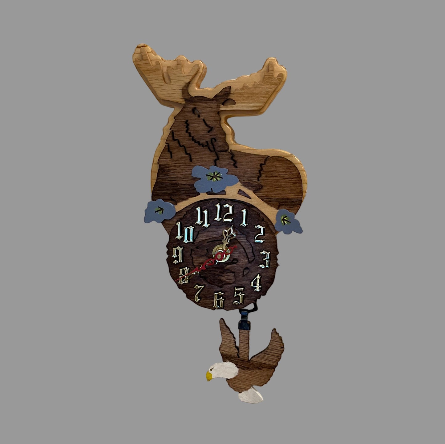 Moose Pendulum Clock