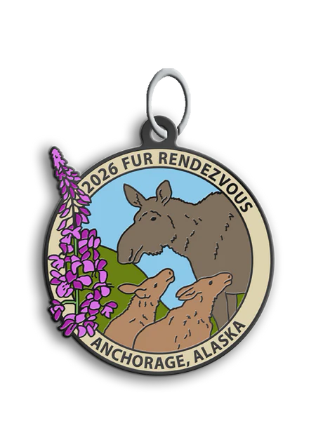 2026 Fur Rondy 91st anniversary charm