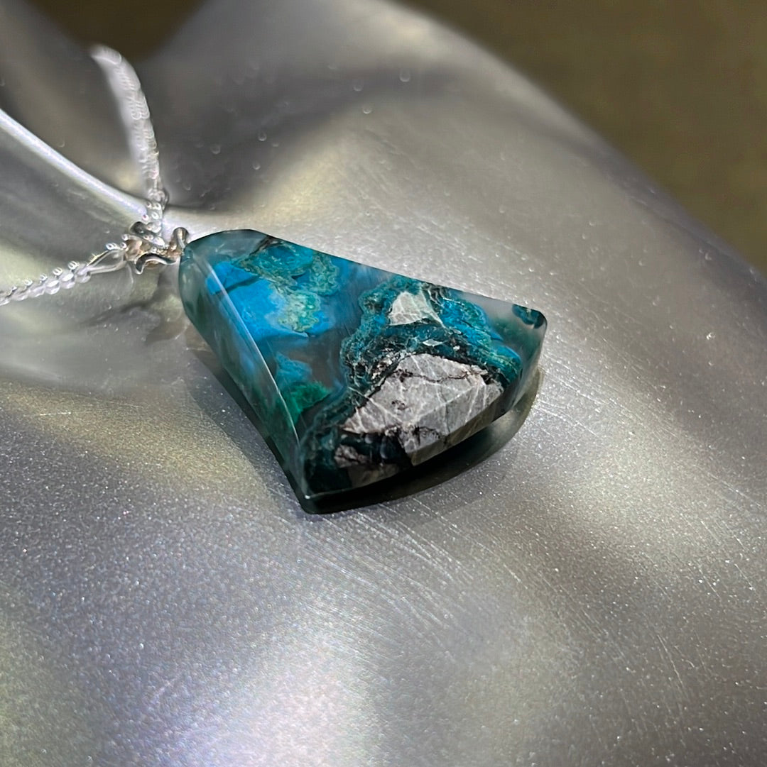 Chrysocolla Pendant