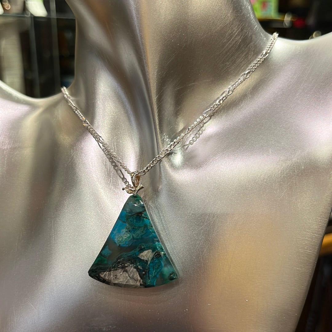 Chrysocolla Pendant