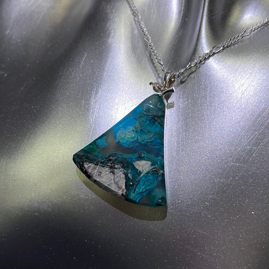 Chrysocolla Pendant