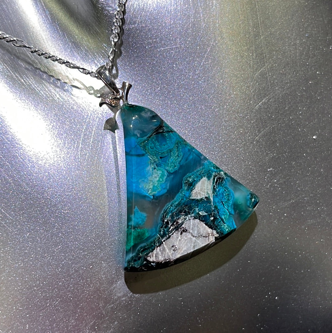 Chrysocolla Pendant