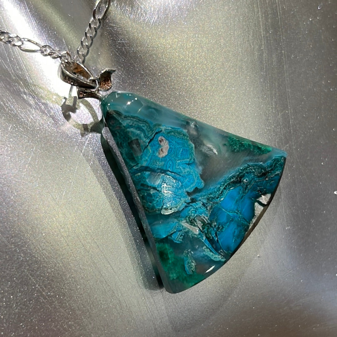 Chrysocolla Pendant