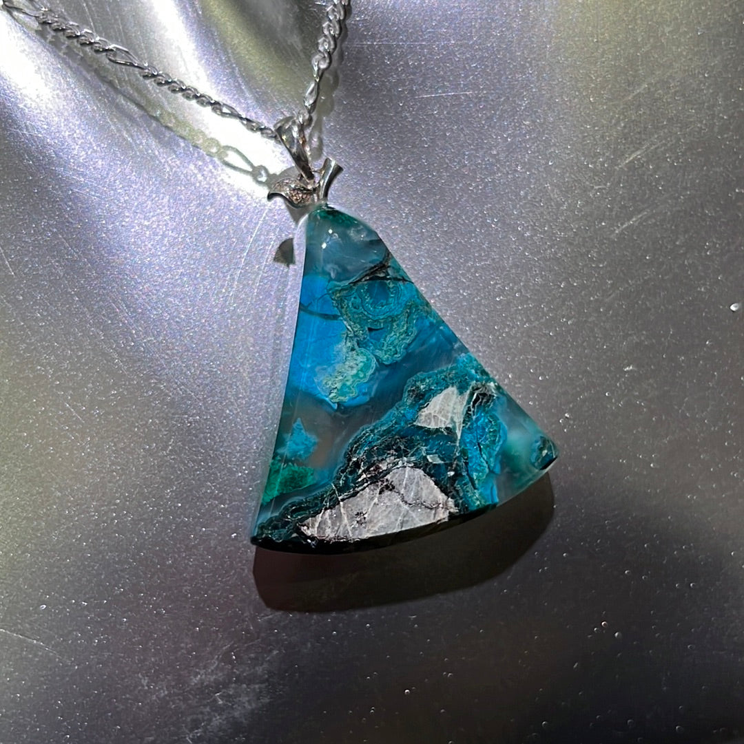 Chrysocolla Pendant