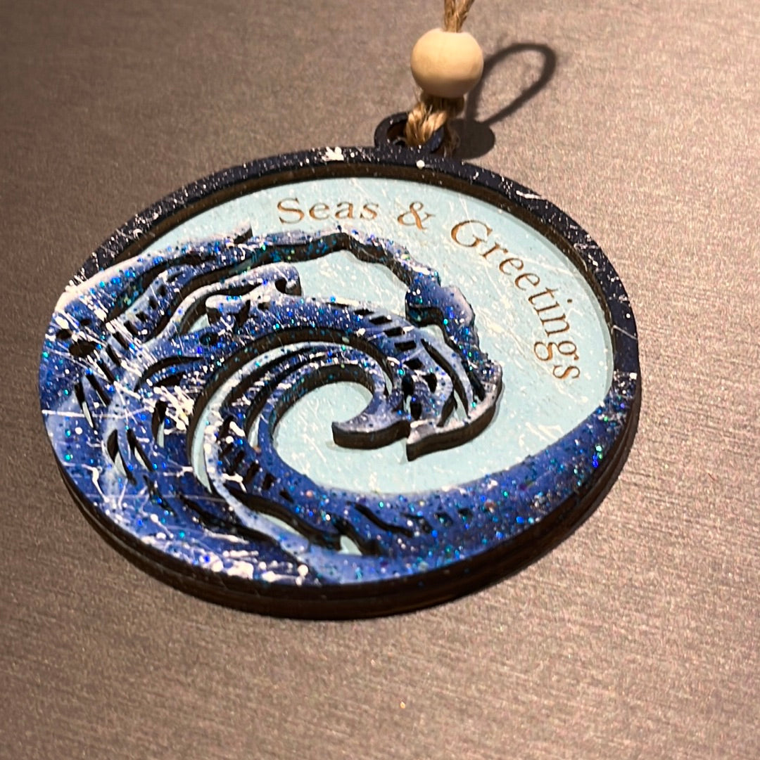 Wave Ornaments