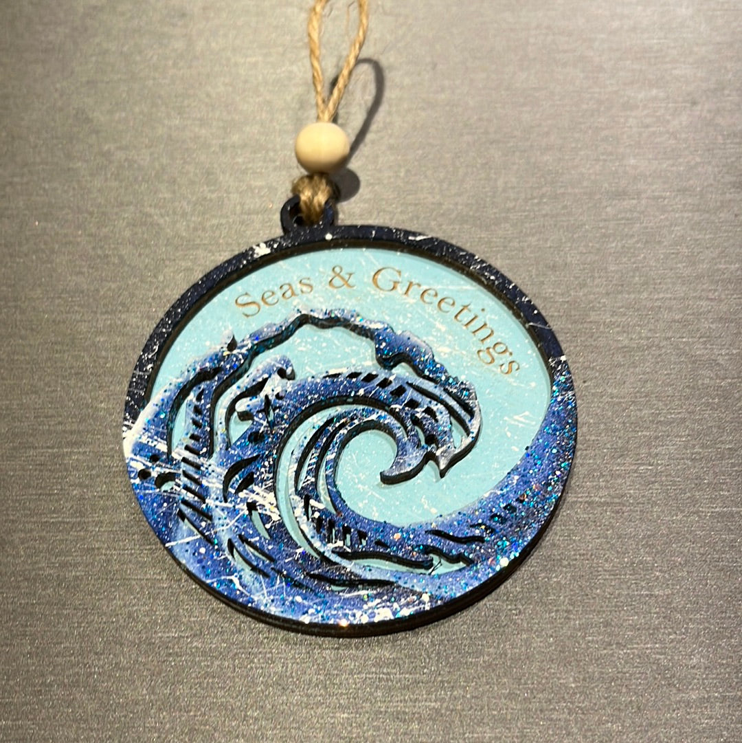 Wave Ornaments