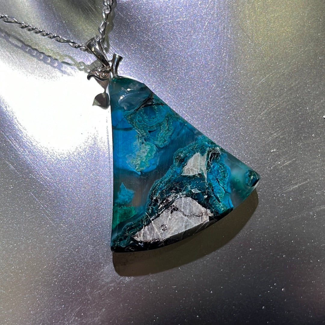 Chrysocolla Pendant